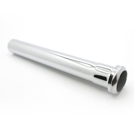 1-1/2 X 12 17 Gauge Chrome Plated Brass Slip Joint Extension